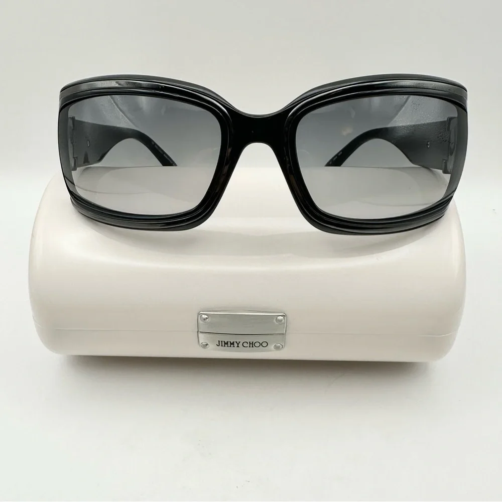 Jimmy Choo Sunglasses Rectangle Black LEE/ S
